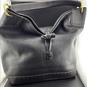 Dooney & Bourke Black Leather Tote